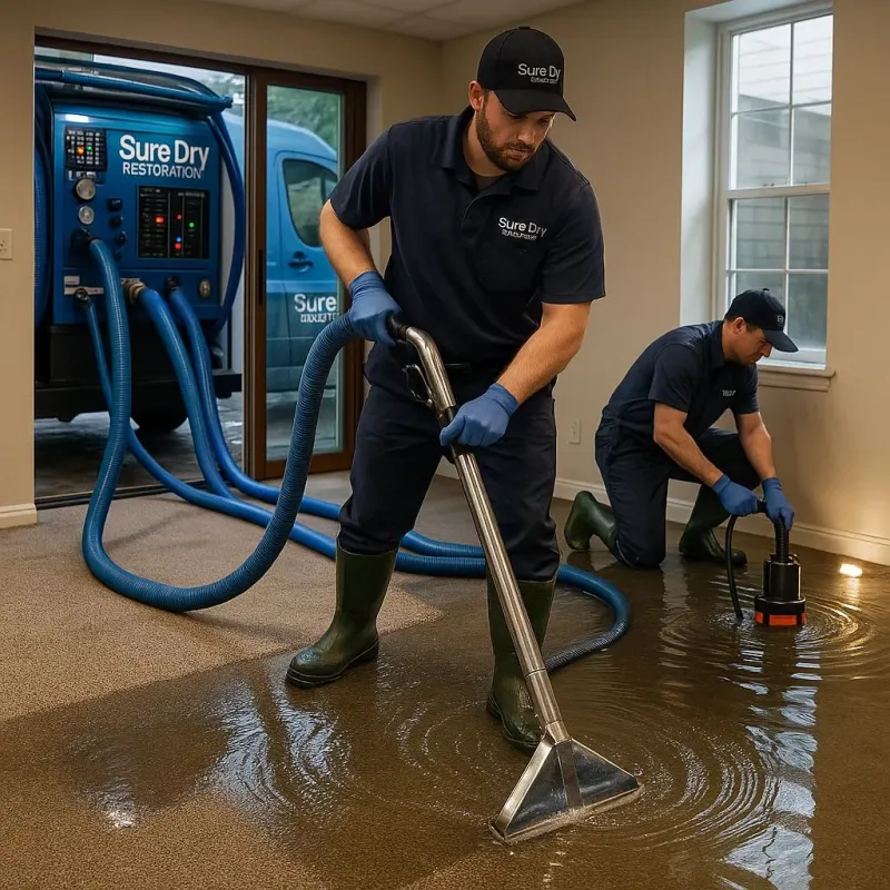 Water Extraction and Removal process in Calico Rock, AR
